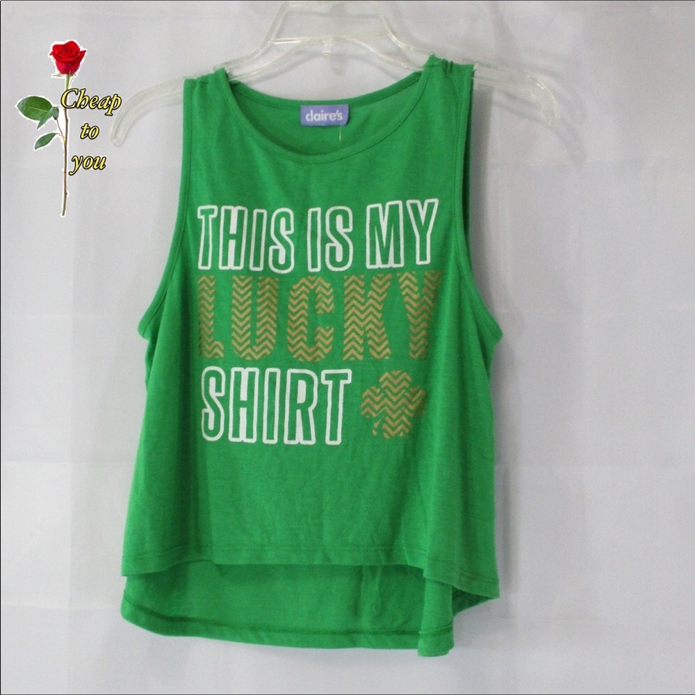 🔥NWT🔥 CLAIRE'S CROP TOP ONE SIZE - Picture 1 of 6